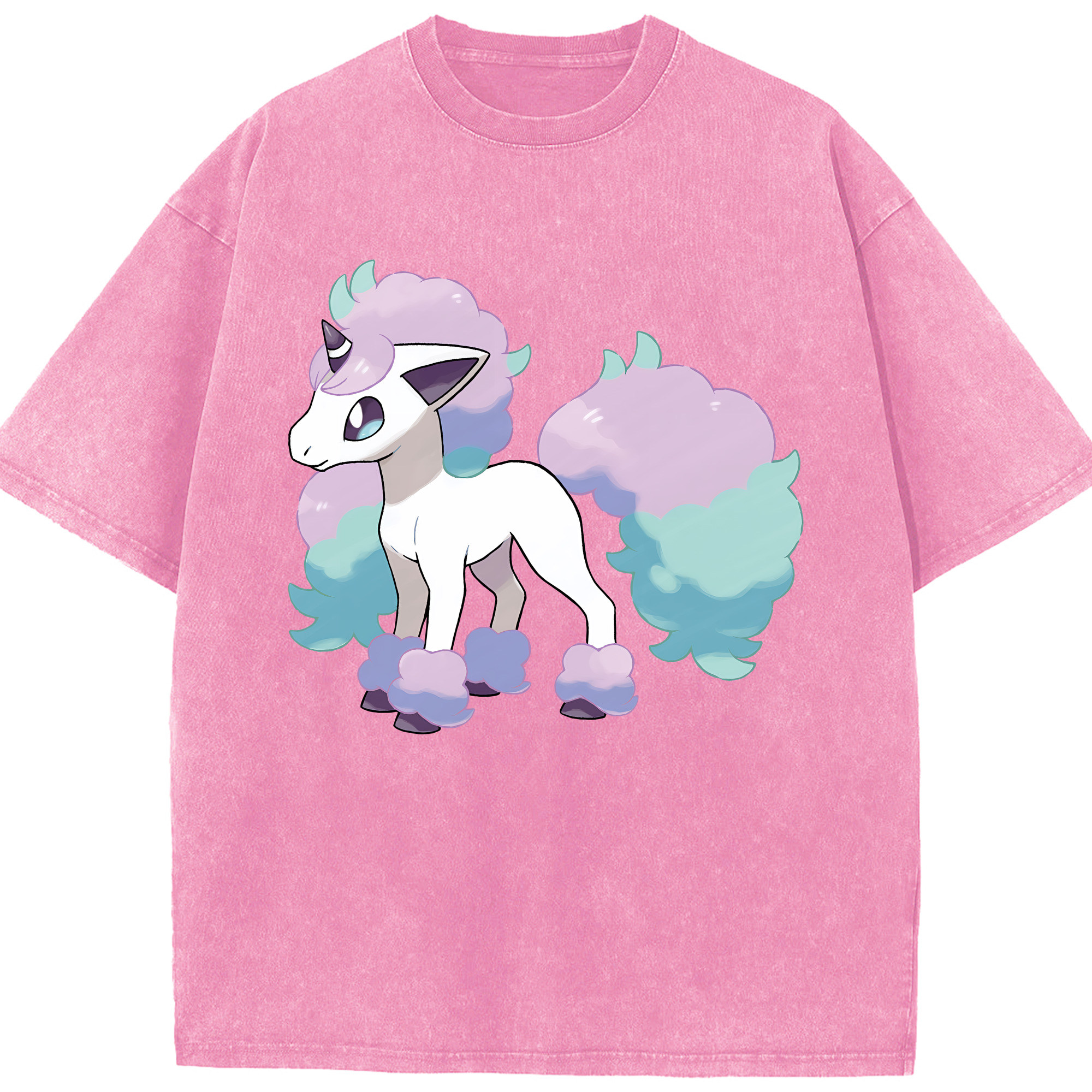 （画像用） ポケットモンスター Pokémon 綿100% ヴィンテージ風 半袖Tシャツ（フロントプリント）